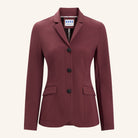 Dada Sport Ladies New Vienna Show Jacket in burgundy, front view