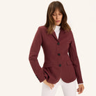Dada Sport Ladies New Vienna Show Jacket in burgundy