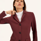 Dada Sport Ladies New Vienna Show Jacket in burgundy