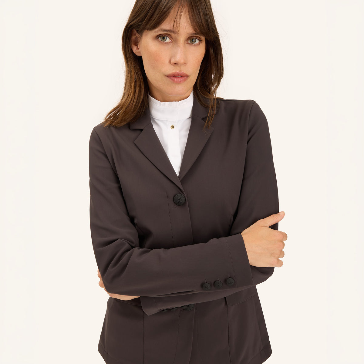 Dada Sport Ladies New Vienna Show Jacket in dark brown