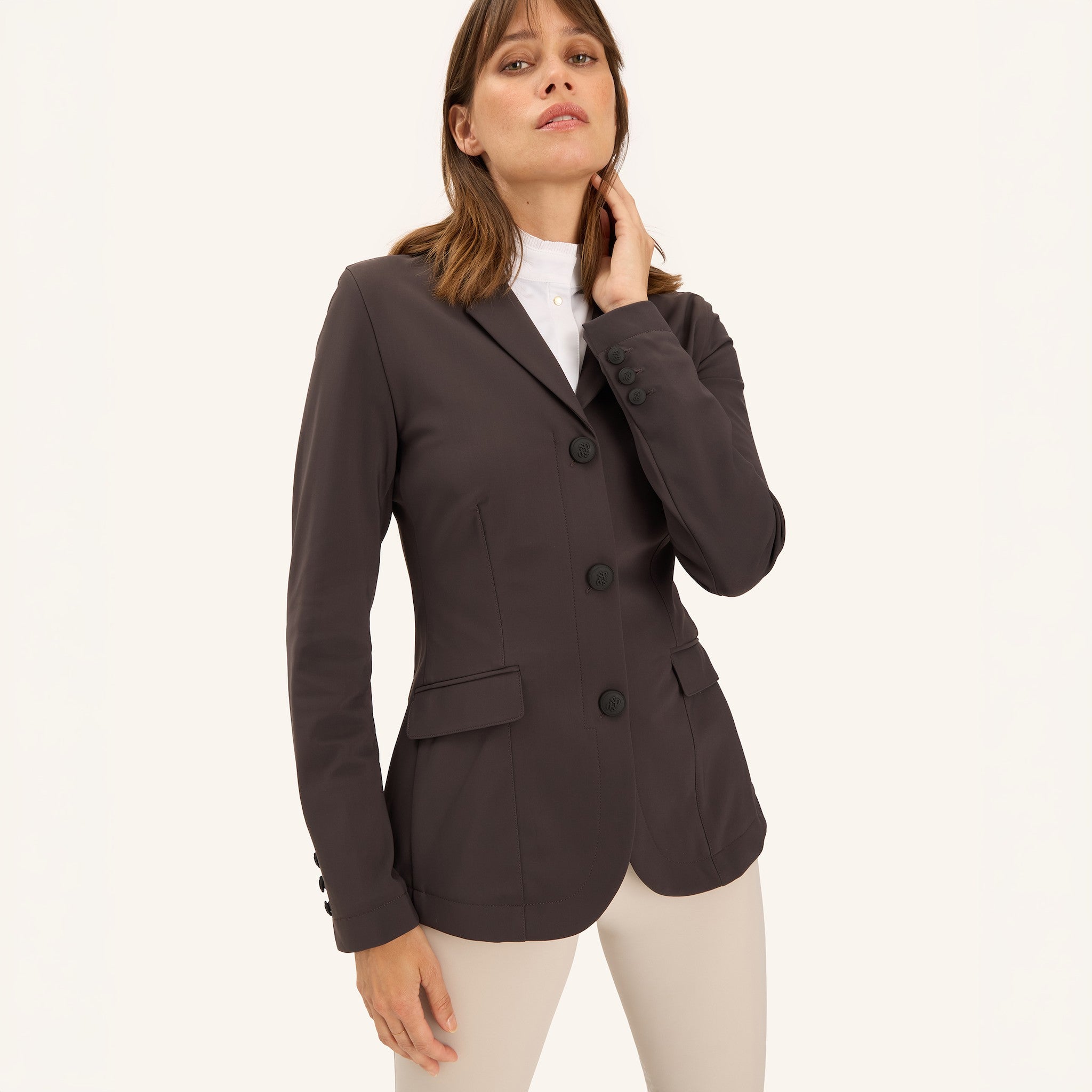 Dada Sport Ladies New Vienna Show Jacket in dark brown