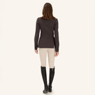 Dada Sport Ladies New Vienna Show Jacket in dark brown, back view