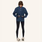 Dada Sport Ladies Urvoso Waterproof Riding Jacket in Baltic blue