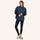 Dada Sport Ladies Urvoso Waterproof Riding Jacket in Baltic blue