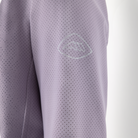 Equiline Ladies Garcia show jacket in mauve with tailored fit and detailed stitching, designed for equestrian competitions.
