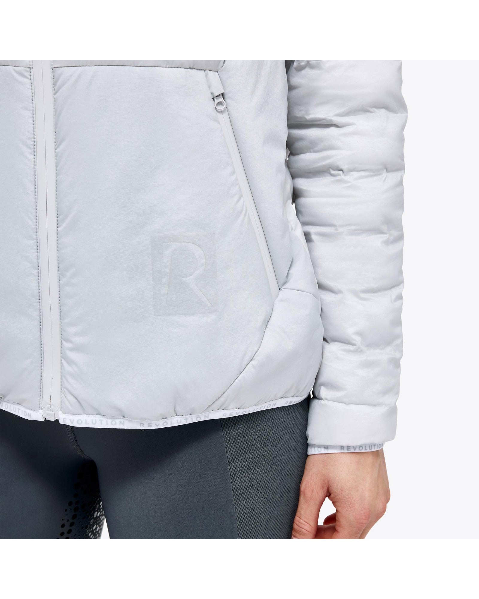 Cavalleria Toscana Ladies Revo Laser Cut Nylon Puffer Jacket - Espayo Equestrian