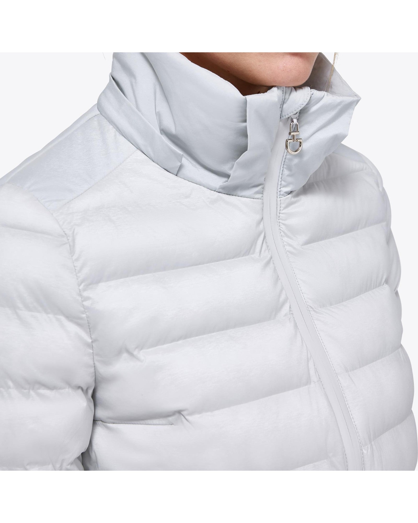 Cavalleria Toscana Ladies Revo Laser Cut Nylon Puffer Jacket - Espayo Equestrian
