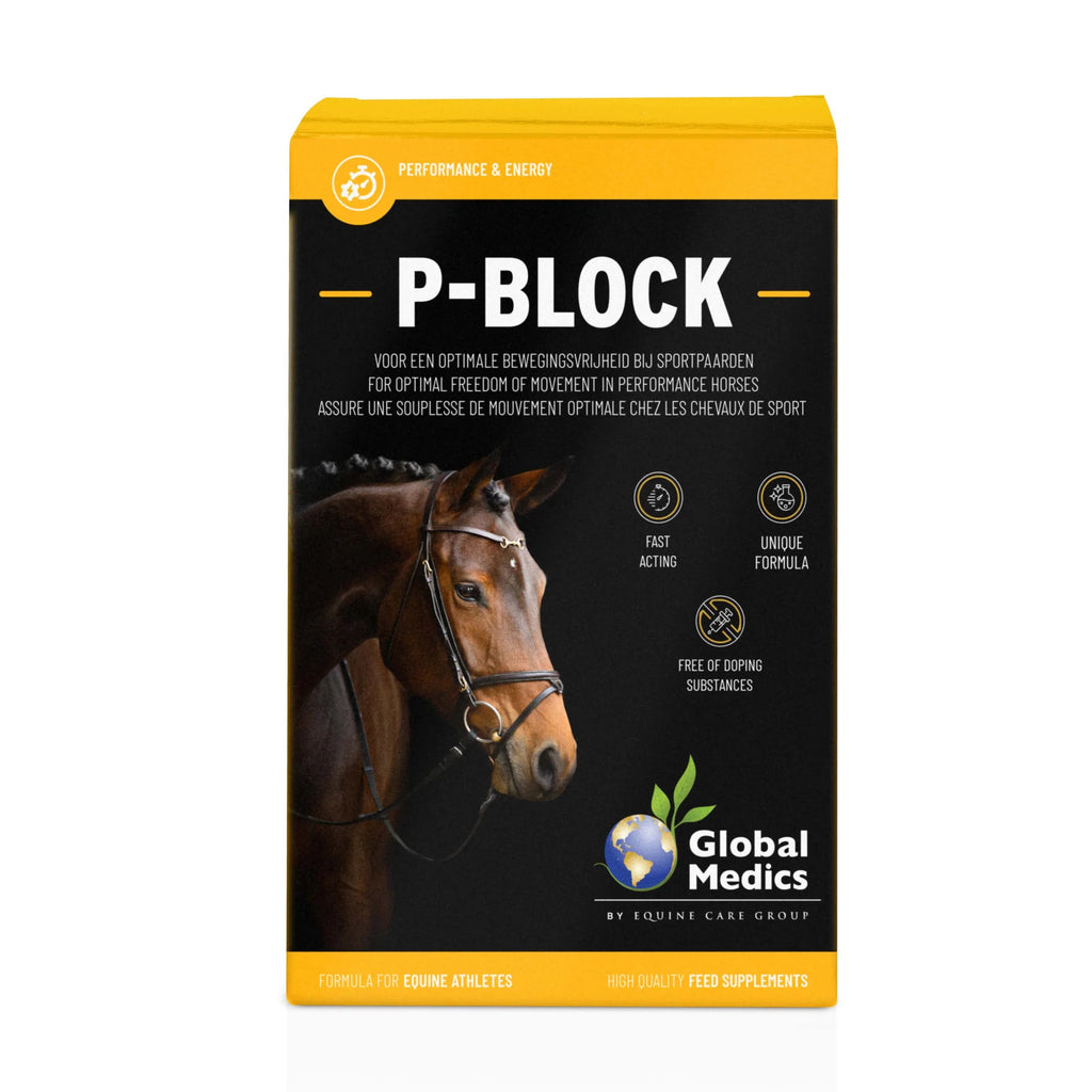 Global Medics P Block Sachets 10 x 30g - Espayo Equestrian