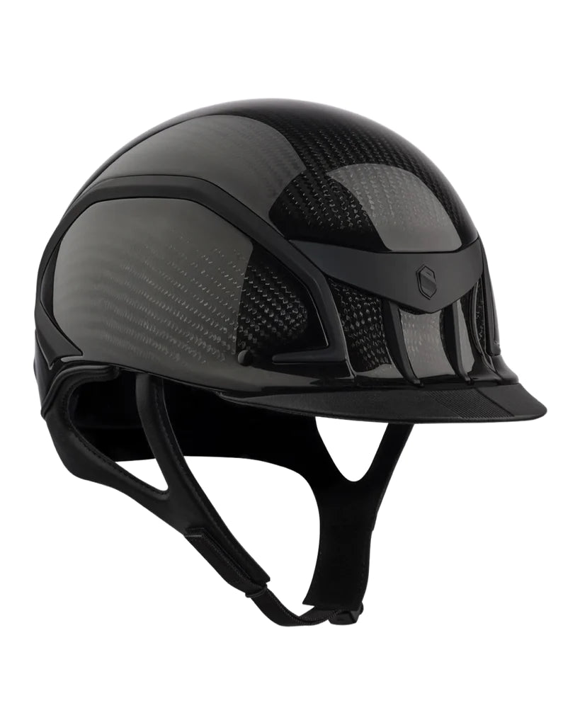 Samshield XJ Darkline Glossy Riding Helmet - Espayo Equestrian