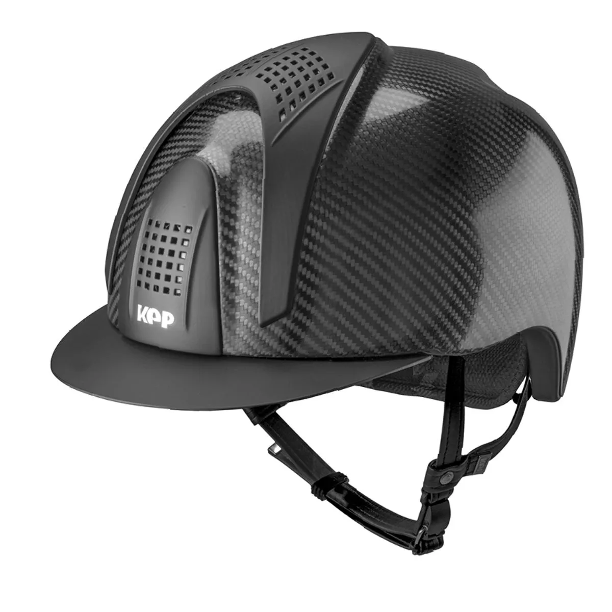 KEP Carbon Shine Riding Helmet 3 Inserts - Espayo Equestrian