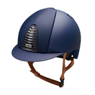KEP Cromo 2.0 Matt Riding Helmet with Beige Chin Strap - Espayo Equestrian