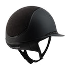 Samshield Miss Shield Shadowmatt 2.0 Riding Helmet, Alcantara Top, Flower Swarovski Front Band, Matt Trim & Blazon - Espayo Equestrian