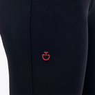 Cavalleria Toscana Ladies New Grip Supergrip Breeches in beige with black accents, designed for riding comfort and grip.