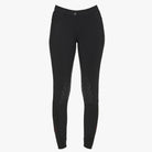 Cavalleria Toscana ladies' New Grip Supergrip breeches in beige with black knee patches, tailored fit for riding comfort.