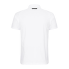 White Trolle Mens Aero Show Shirt with tailored fit and short sleeves, designed for show and performance.