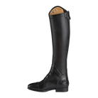 Black Parlanti Miami Pro riding boots, long riding footwear with sleek design, crafted for equestrian performance and style.