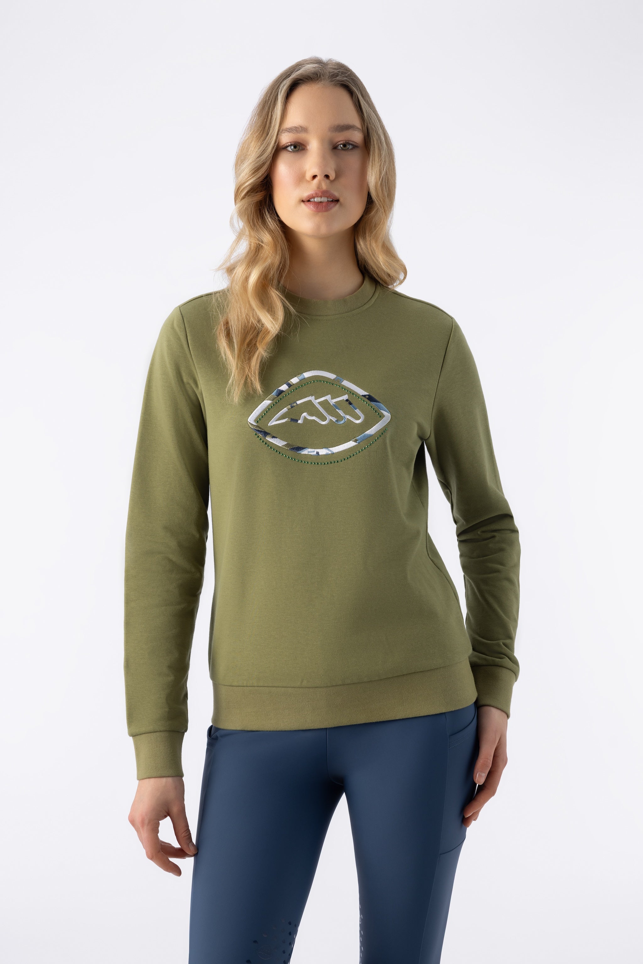 Equiline Ladies Eben Crewneck Sweater - Espayo Equestrian