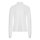 White Trolle Ladies casual piquet shirt with a classic polo design, short sleeves, and a comfortable fit.