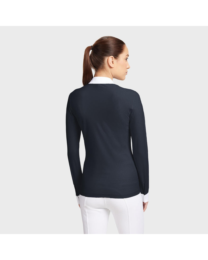 Samshield Ladies Cassandra Pearl Long Sleeve Shirt - Espayo Equestrian