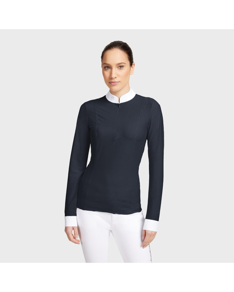 Samshield Ladies Cassandra Pearl Long Sleeve Shirt - Espayo Equestrian