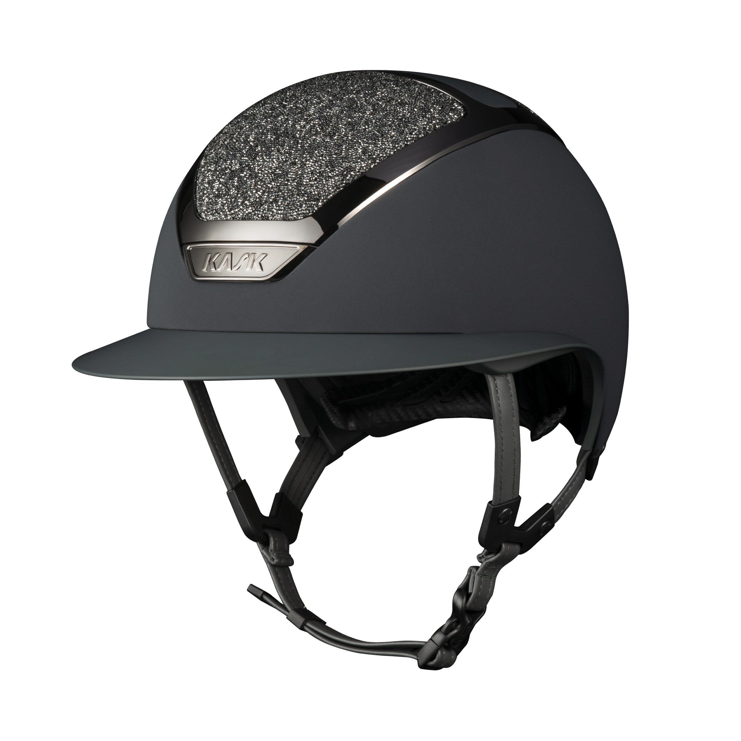 Kask Star Lady Swarovski Midnight Riding Helmet - Espayo Equestrian
