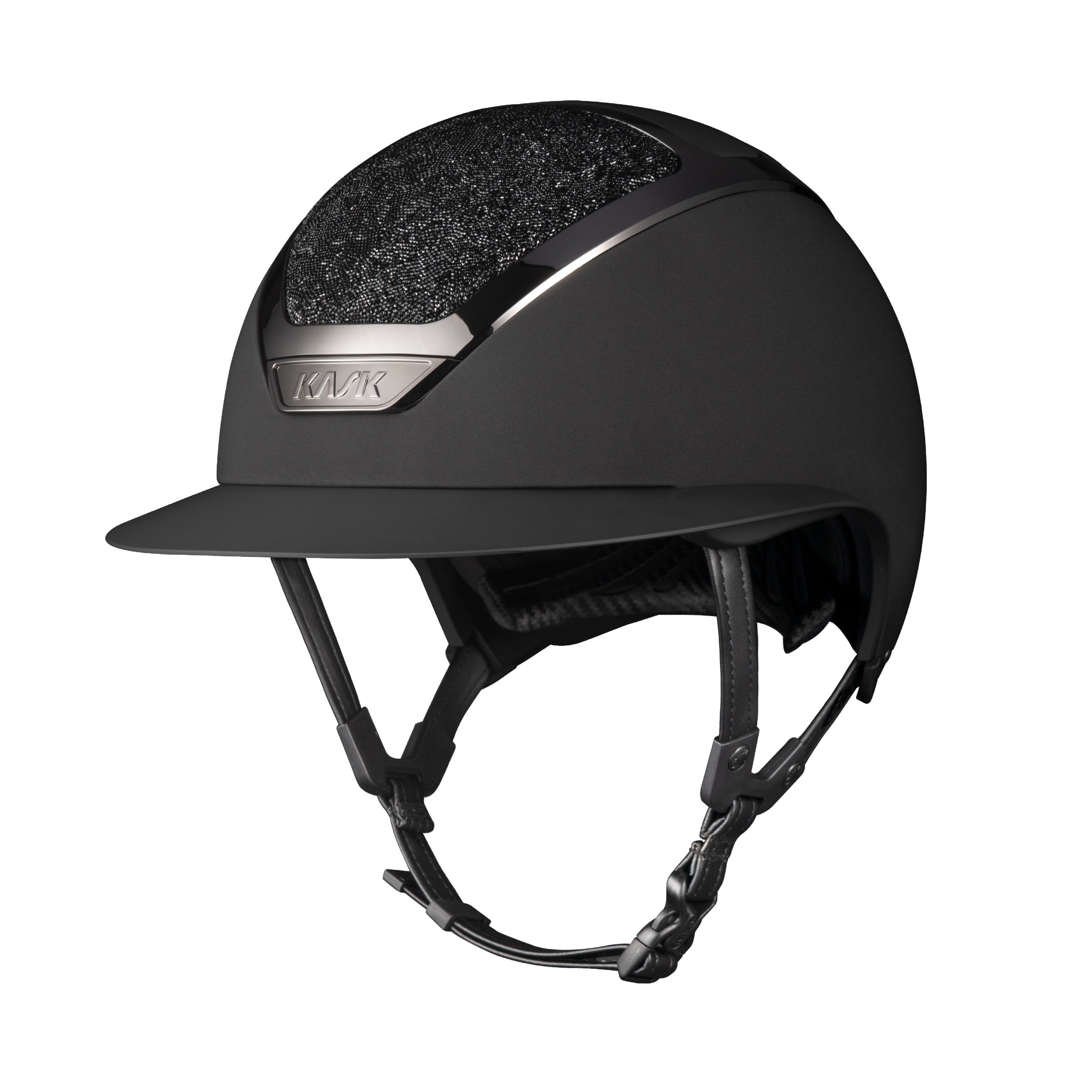 Kask Star Lady Swarovski Midnight Riding Helmet - Espayo Equestrian