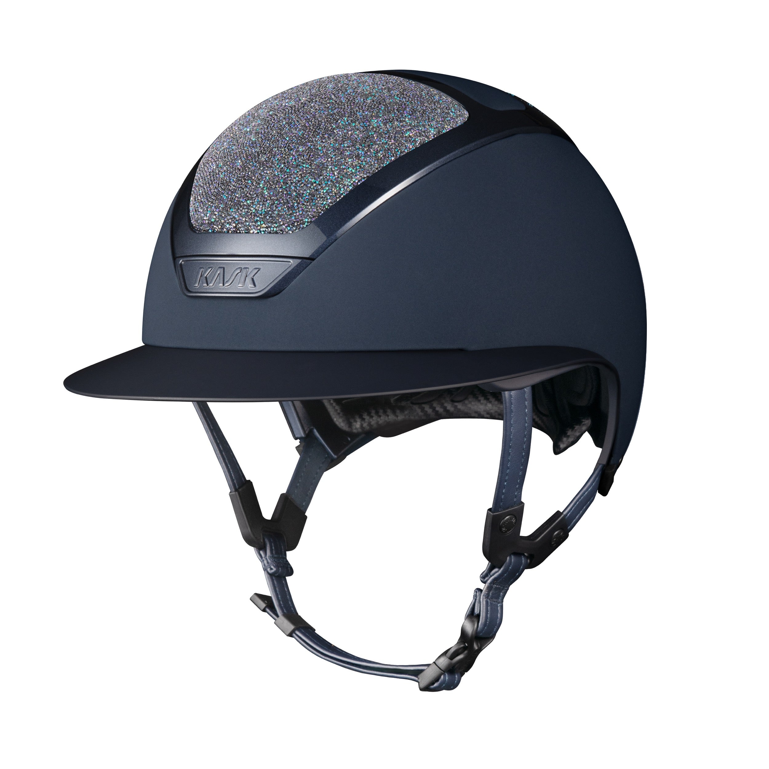 Kask Star Lady Swarovski Midnight Riding Helmet - Espayo Equestrian
