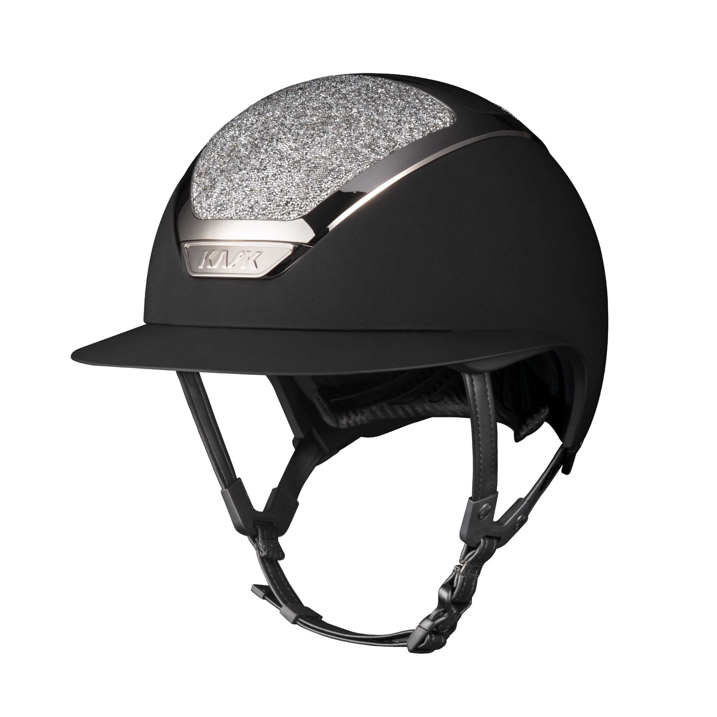 Kask Star Lady Swarovski Midnight Riding Helmet - Espayo Equestrian
