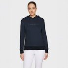 Samshield Ladies SS26 Camilla navy hoodie featuring a casual fit, soft fabric, and subtle branding on the front.