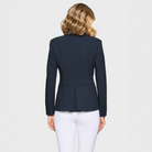 Samshield Ladies SS26 Victory Premium navy show jacket with tailored fit, ideal for equestrian competitions.