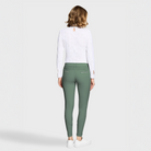 Samshield Ladies SS26 Adele knee grip breeches in pistachio with tailored fit and knee grip for riding comfort.