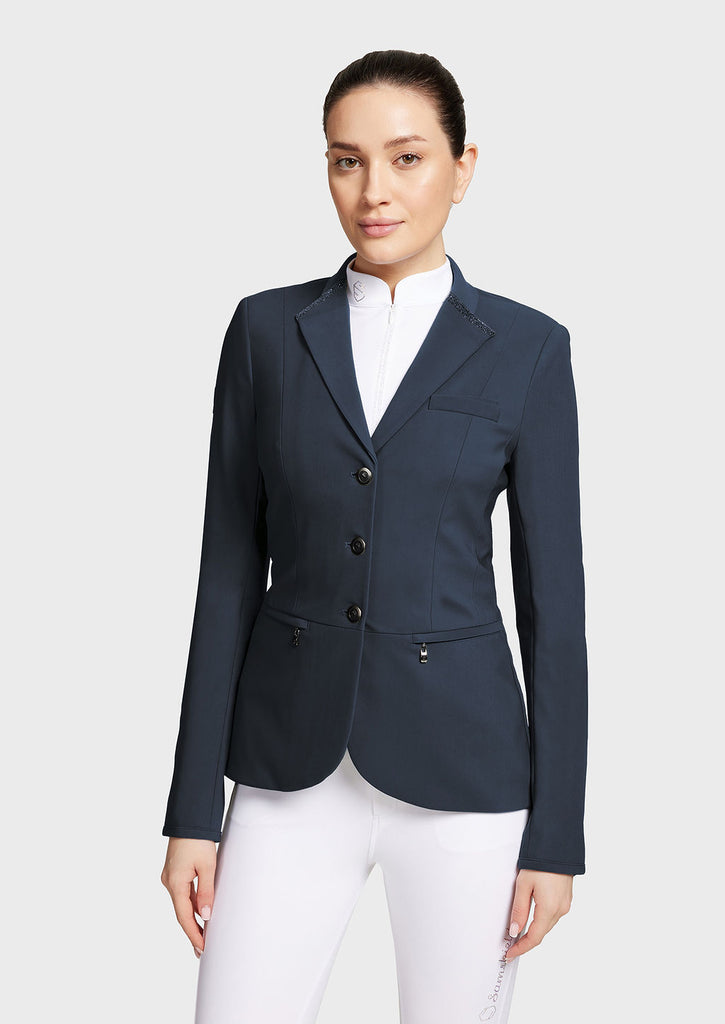 Samshield Ladies Victorine Crystal Fabric Jacket - Espayo Equestrian