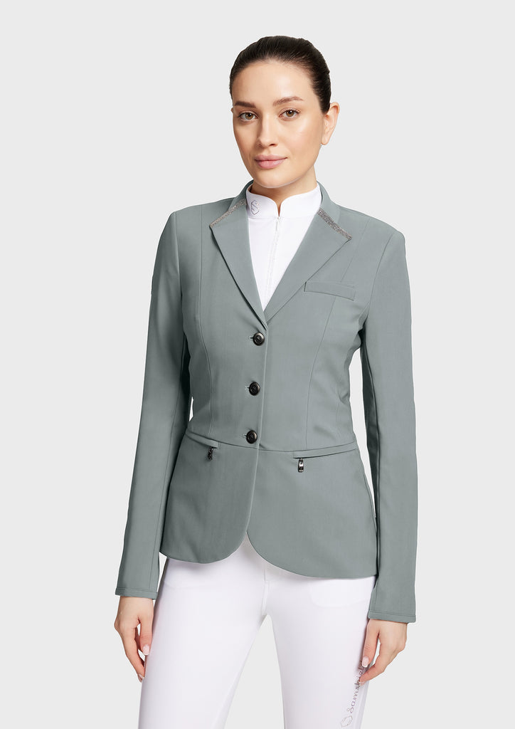 Samshield Ladies Victorine Crystal Fabric Jacket - Espayo Equestrian