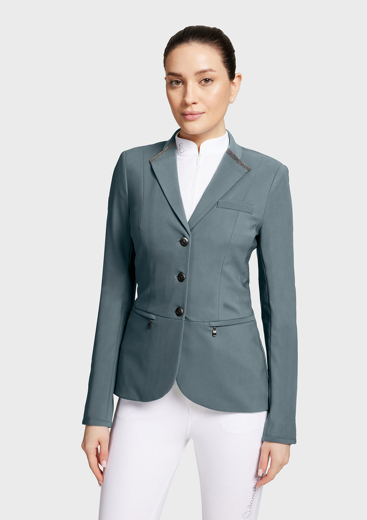 Samshield Ladies Victorine Crystal Fabric Jacket - Espayo Equestrian