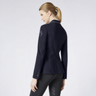 Vestrum ladies Nizza show jacket in navy with tailored fit and detailed stitching, designed for equestrian show events.