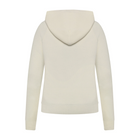 Light beige Trolle Ladies Extra Fine Merino Hoodie, casual women's jumper with a cozy hood, soft and comfortable for everyday wear.