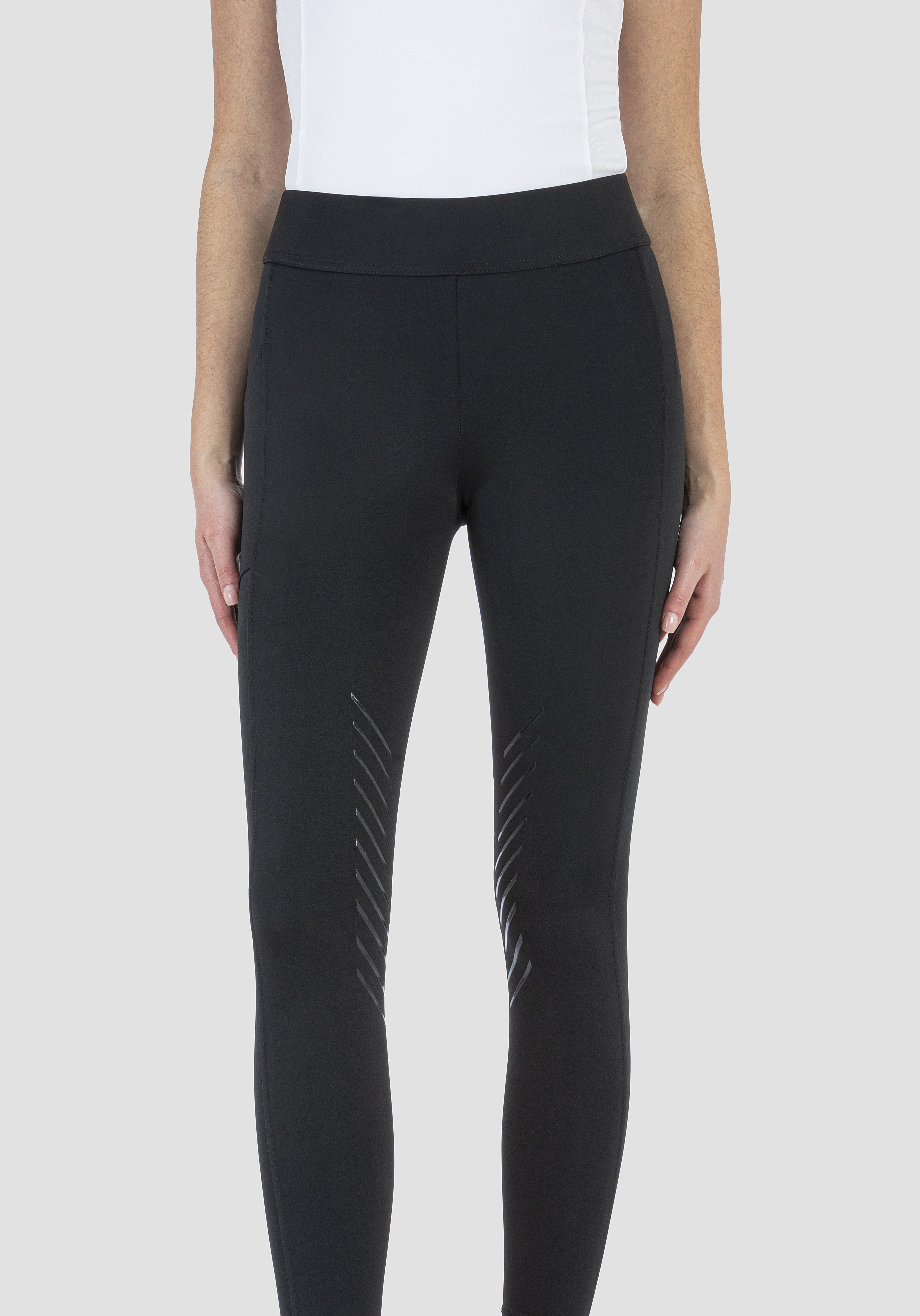 Ladies Equiline Cairk Knee Grip Leggings - Espayo Equestrian