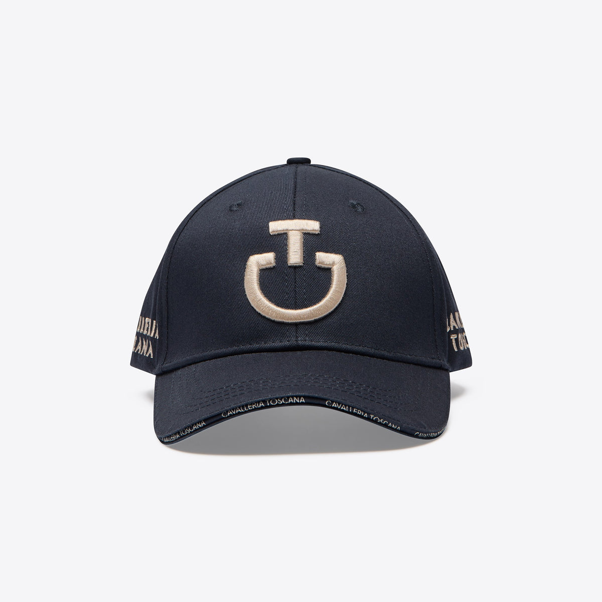 Cavalleria Toscana Unisex CT Cap – Navy/Rainy Day