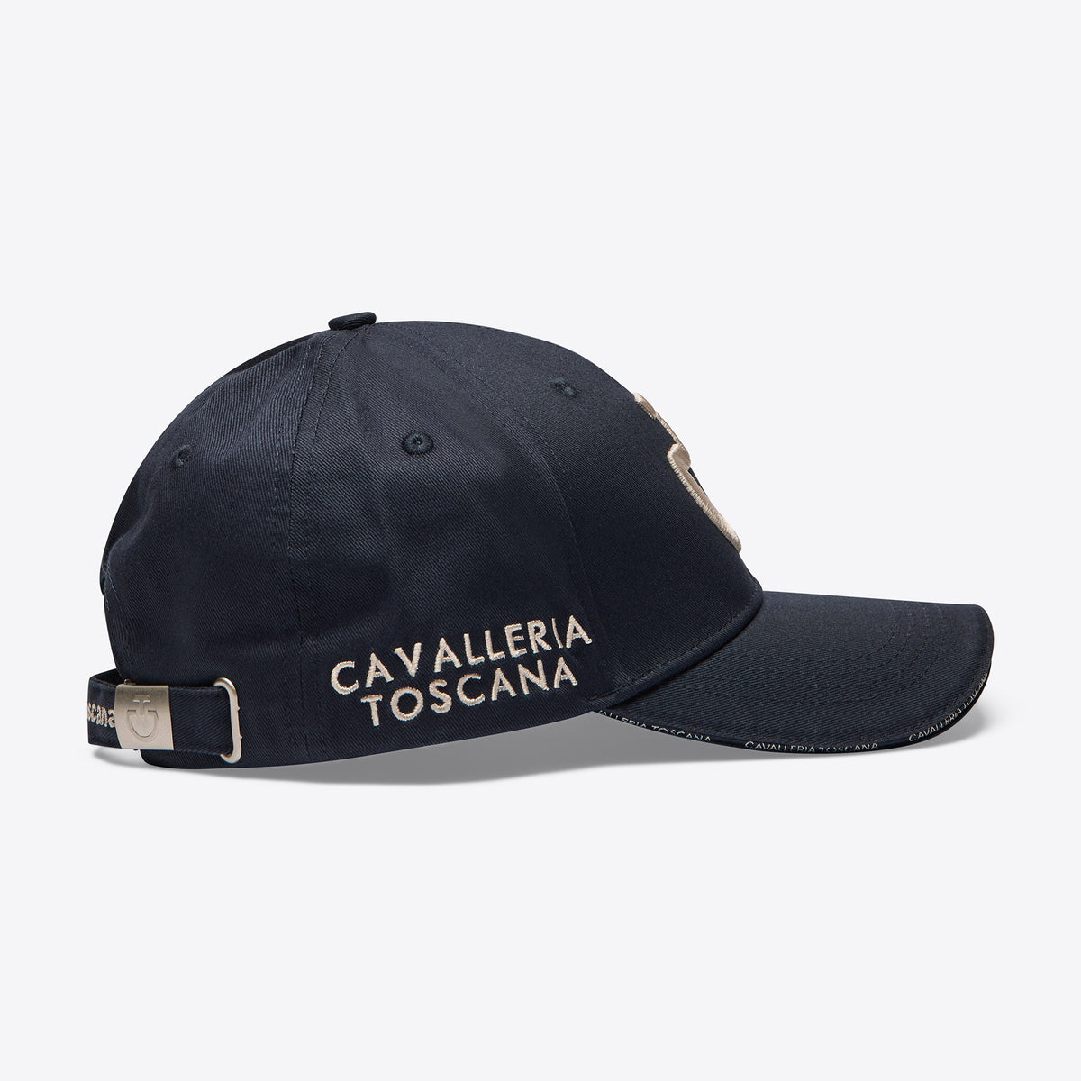 Cavalleria Toscana Unisex CT Cap – Navy/Rainy Day
