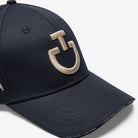 Cavalleria Toscana Unisex CT Cap – Navy/Rainy Day
