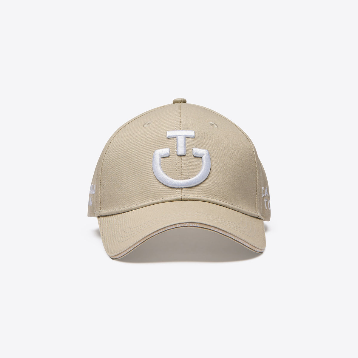Cavalleria Toscana Unisex CT Cap – Rainy Day/White