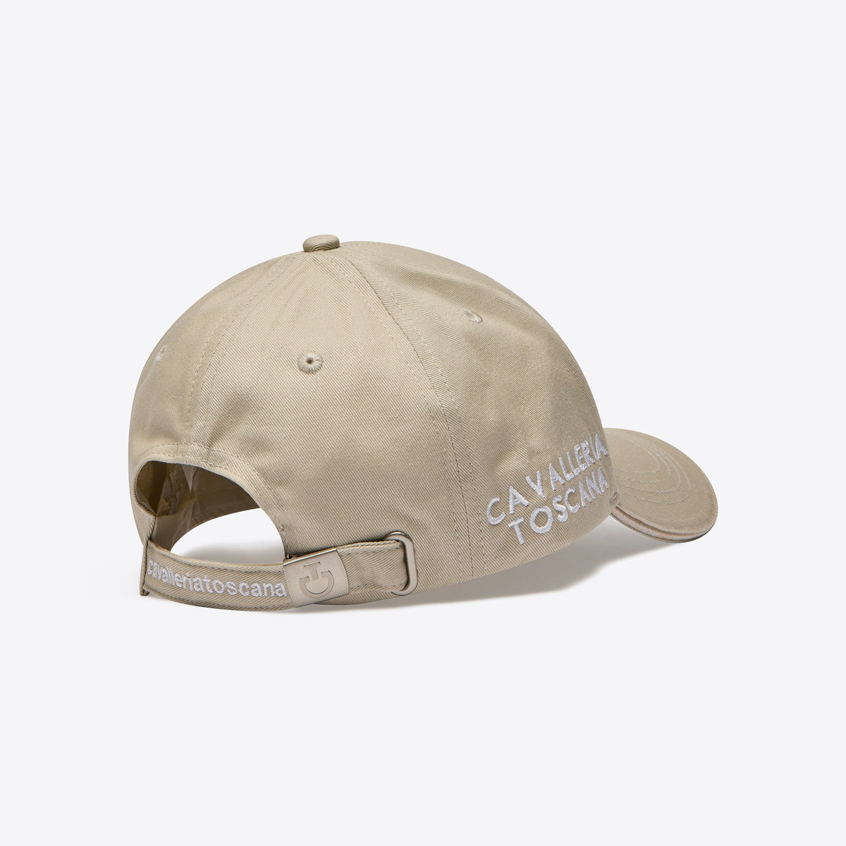 Cavalleria Toscana Unisex CT Cap – Rainy Day/White