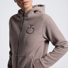 Cavalleria Toscana Ladies Fleece Zip Hoodie – Cipria