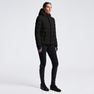 Cavalleria Toscana Ladies Hooded Down Jacket – Black