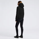 Cavalleria Toscana Ladies Hooded Down Jacket – Black