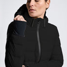 Cavalleria Toscana Ladies Hooded Down Jacket – Black