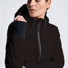 Cavalleria Toscana Ladies Hooded Down Jacket – Espresso