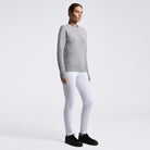Cavalleria Toscana Ladies Pure Wool Crew Neck Sweater – Windward Blue