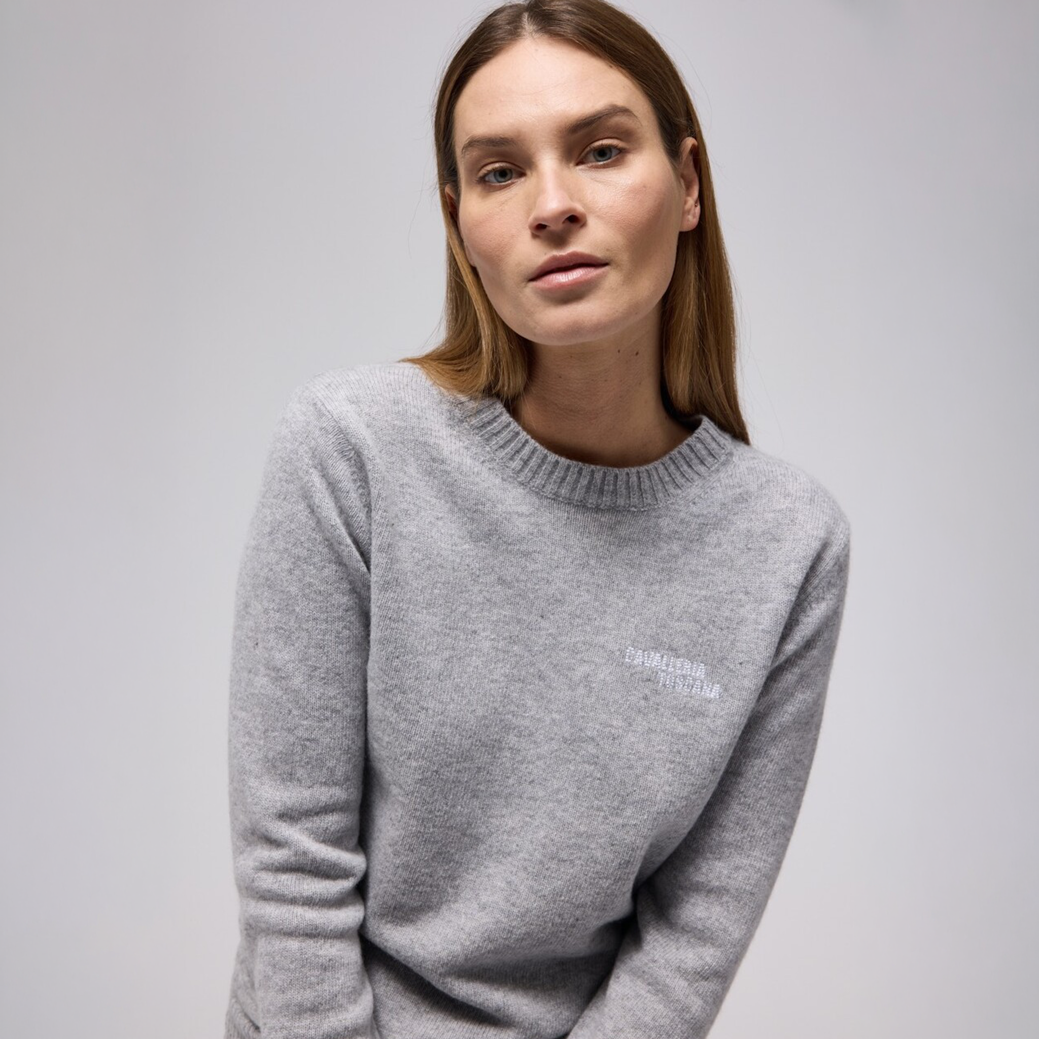 Cavalleria Toscana Ladies Pure Wool Crew Neck Sweater – Windward Blue