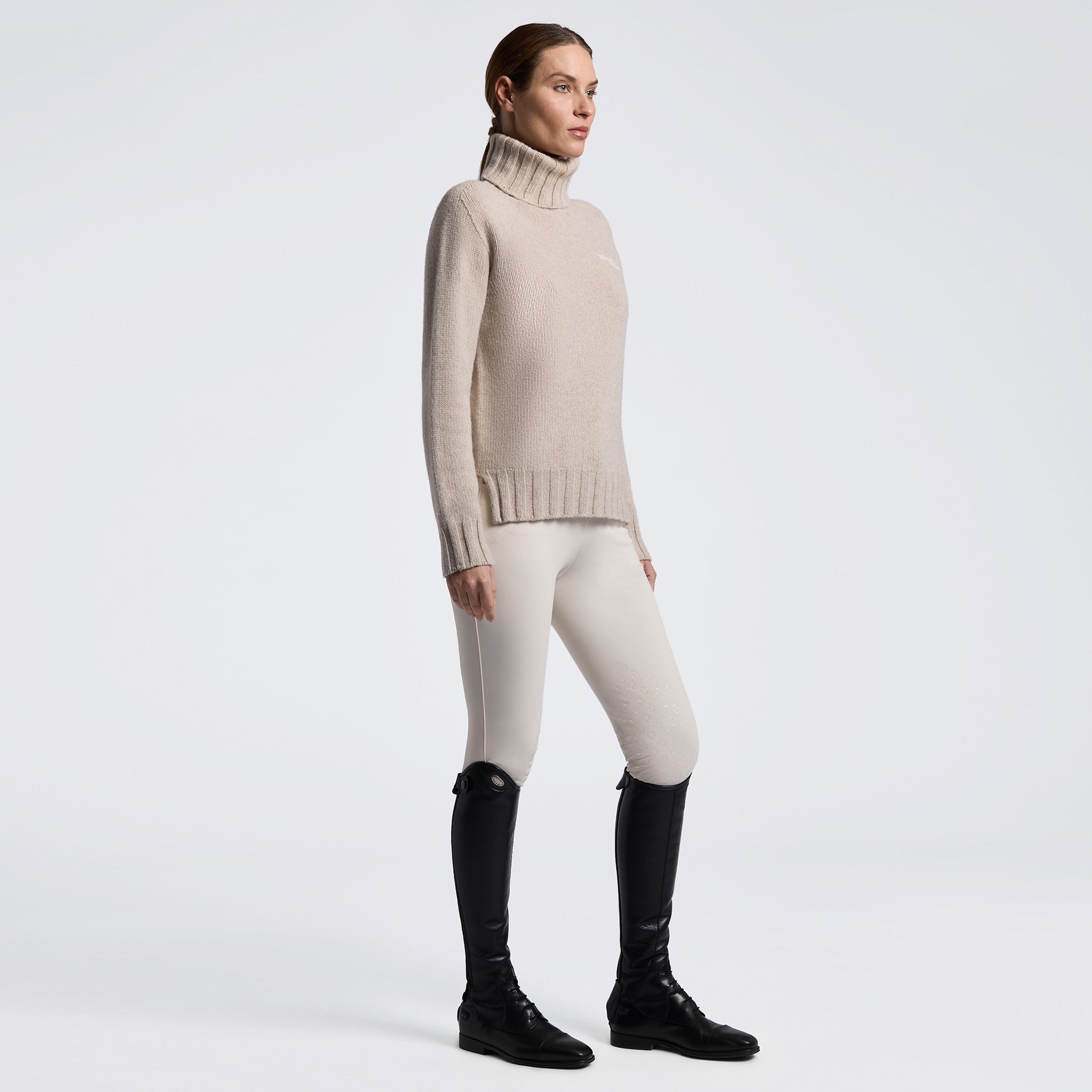 Cavalleria Toscana Ladies Pure Wool Turtleneck Sweater – Rainy Day